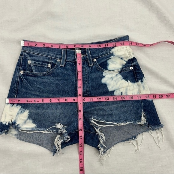 EDWIN Women's Size 25 Cai Cut Off Denim Jean Shorts - Picture 14 of 15